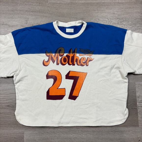 Mother The Champ Pullover in Mother 27 Retro Sweatshirt Women's Medium - Picture 2 of 11